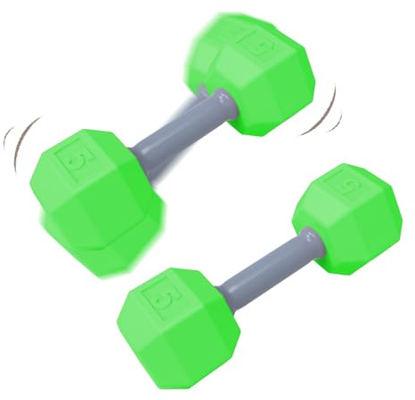 Babyrassel – 4,72 Zoll Hantel | ABS-Spielzeug – Langlebiges Babyspielset | Aufmerksamkeits-Greifgeräusche Leichter sicherer Griff Kinder lernen Sensorische Entwicklung Geschenkpaar Niedliches