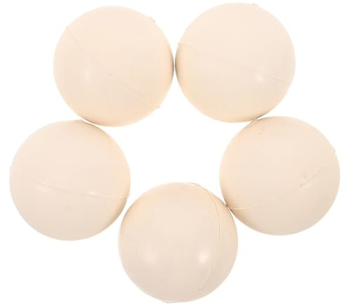 SOESFOUFU 5pcs Reusable Laundry Dryer Balls Fabric Softener Anti Static Rubber Dryer Drying Balls for Fluffy Down Jackets Laundry Clothes Fabrics