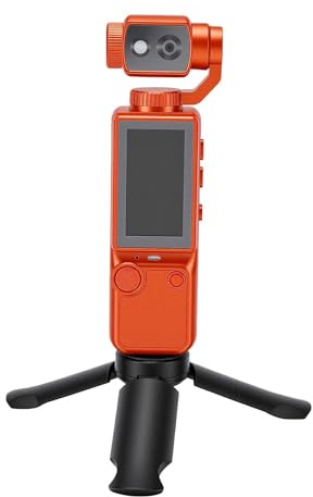Asixxsix Cámara Vlog 4K 66MP con Trípode, Zoom 16x, Enfoque Automático, Lente Giratoria de 180°, Pantalla de 2 Pulgadas, Batería de 2000mAh, Sensor CMOS, Soporte hasta 128G