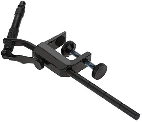 Pwshymi Fischen Fliegenbinden Schraubstock Werkzeug Fliegenköder Werkzeug Fischen Fliegenköder DIY Werkzeugköder DIY mit Verstellbarer Klemme Fishinghook