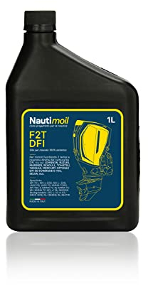 Nautimoil - FB4T 25W40, Olio Nautico 100% Sintetico per Motore 4 Tempi a Benzina e Diesel, Lubrificante per Fuoribordo, moto d'acqua 2T, Outboard, Alta Prestazione. Made In ITALY - 1l