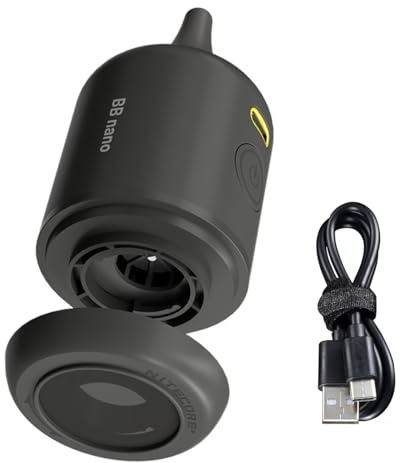 Nitecore BB Nano Elektronisches Fotografie-Gebläse für Kamera und Objektiv, Windgeschwindigkeit von 40 km/h. Tragbares, vielseitiges elektronisches Gebläse, leicht und kompakt