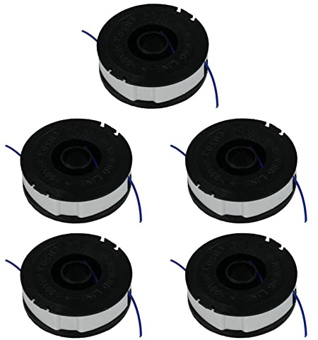 URPIZY Trimmer Spool & Line for Spear & Jackson GT450, GT600, N1F-GT-280/450-D, S6030ET Replacement Spool (5 Packs)