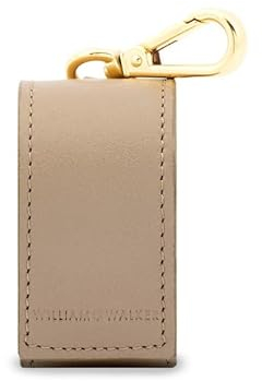 William Walker - Hochwertiger Kotbeutelspender aus echtem Rindsleder - Maximal robust, langlebig und pflegeleicht - Für kleine, mittlere und große Hunde - Besonders einfache Bedienung