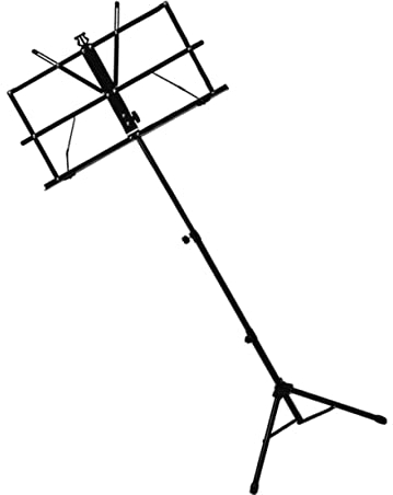 TOYANDONA Notenständer Bücherregal zusammenklappbarer notenhalter tragbarer Bücherständer Tischstativ Desktop-Buchständer Tisch-Musikbuchständer wasserdichte Tasche Eisen