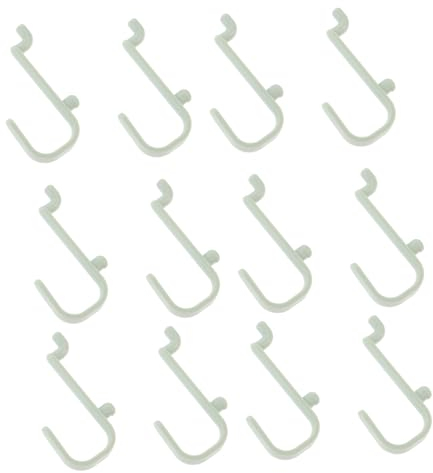 OUNONA Kunststoff Lochwandhaken Wandlochwand Hängehaken 20 Stück für Küchenutensilien Stabile und Praktische aus Kunststoff für Zuhause Pegboards
