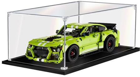Transparente Acryl-Vitrine, geeignet für LEGO Modell 42138, staubdichte Schaubox, Sammlervitrine (ohne Modell) (HD-2MM)