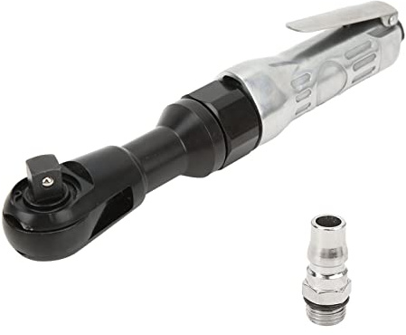 Zoeyilan Llave de trinquete neumática de 1/2 pulgada, llave de impacto neumática, llave de impacto neumática de 1/2 pulgada, torsión de 61 nm, longitud de 260 mm, con adaptador, para