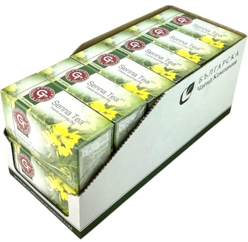 Senna Leaf Tea Bags – Made in Europe, Premium GT, 240 Bags