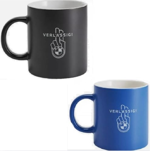 BMW 2x Tassen Set 300ml Kaffeebecher Becher groß Porzellan Tasse Verlässig