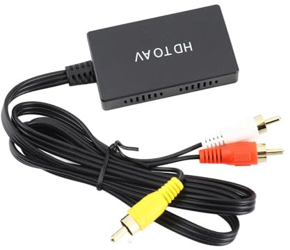 POENVFPO Interface Multimédia Convertisseur Vidéo Flexible HD Set Superior Box Box Set pour HD DVD VHS Portable et à Long Terme Performance