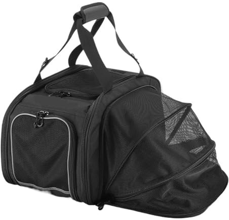 Hundefahrradkorb Radfahren Reise Kofferraum Taschen for Haustiere Faltbare Multifunktionale Katze Hund Träger Handtasche Schulter Tasche Mountain Bike Fahrrad Hinten Tasche