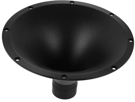 Toddmomy Orateur de Tweeter Horne de Haut-Parleur Bruyant ABS Black