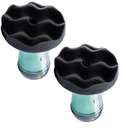 Applicateur de brillance pour pneus compatible avec les pansements à base de gel avec système de réservoir de pompe et tampon en mousse pour une application propre et uniforme sur les pneus de voiture