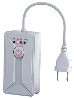 YIZITU Accensione/spegnimento Automatico Timer Presa 4 Preimpostazioni Controllo Meccanico per Acquari Luci Progressive Decorazioni Natalizie 100 W 110 V 220 V Funzionamento Acquari Timer
