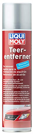 LIQUI MOLY Teerentferner, Art.-Nr. 1600 I 400 ml Harzentferner Autolack I Hochwirksam & lackschonend I Für Teer-, Asphalt-, Harz- & Farbflecken I Baumharzentferner für Auto, Motorrad, Werkzeug etc.
