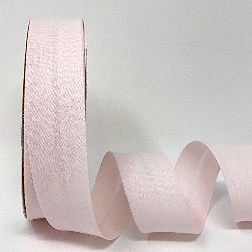 byetsa Pink Azalea 30 mm Polycotton Schrägband auf einer 25 m Rolle