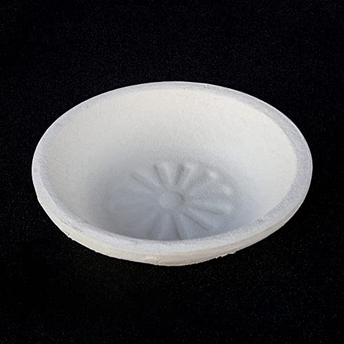 Professional Eco-Friendly 750g - 1Kg Round Sun Pattern Proofing Basket Banneton Brotform Brotformen Bread Making - Heavy Duty - Sustainable Wood Pulp Eco Friendly