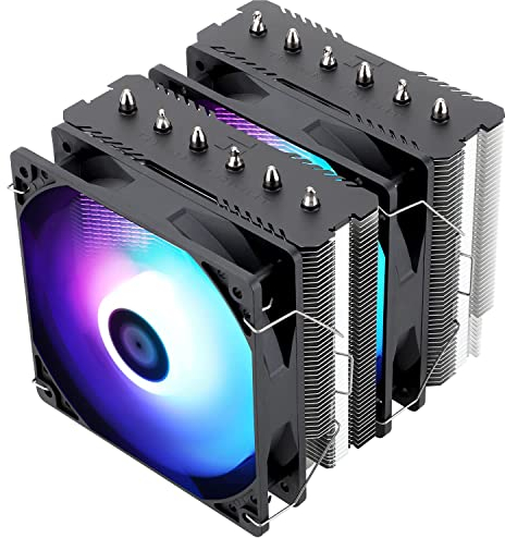 Thermalright Peerless Assassin 120 SE ARGB CPU Air Cooler, 6 Heat Pipes CPU Cooler, Dual 120mm TL-C12C-S PWM Fan, Aluminium Heatsink Cover, for AM4 /AM5/Intel 1851/1150/1151/1200/1700