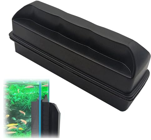 ZHYUAN Magnetisches Reinigungswerkzeug,Reinigungs Magnet Bürste,Magnetische Reinigungsbürste für Aquarien,Aquarium Magnetbürste,Magnetbürsten Reinigungsbürste,Fish Tank Scheibenreiniger Magnetischer