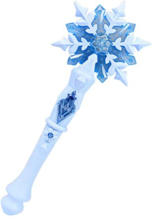 SAFIGLE Luminosa con Fiocco di Neve - Giocattolo Illuminato a LED per Bambini - da Principessa con Effetti Magici e Suono - Regalo di Compleanno Ideato per Ragazze