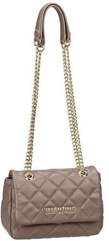 Valentino Schultertasche Umhängetasche Ocarina Flap Bag Taupe