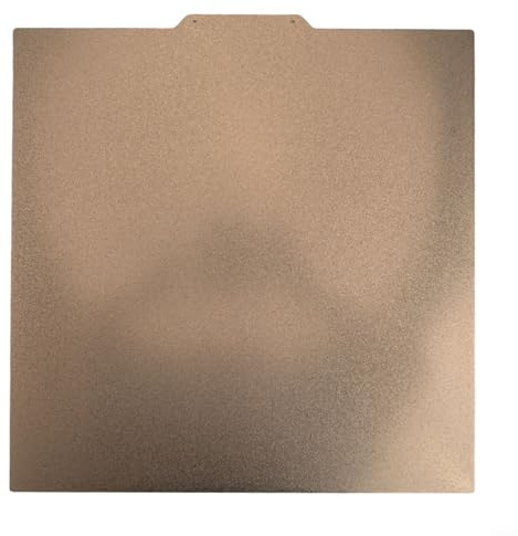 HOHOVYVY 1 Stück Druckplatte 330X330,Doppelseitiges Strukturiertes PEI-Blatt Druckbauplatte Mit Magnetischem Bett 330X330(330x330mm)