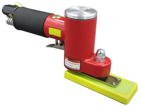 Dioche Lijadora Orbital, Pulidora Neumática de Alta Velocidad, Mini Lijadora, Lijadora Neumática de 1/4 de Pulgada, Adecuada para Pulir y Encerar, Superficies Metálicas, Madera, Muebles