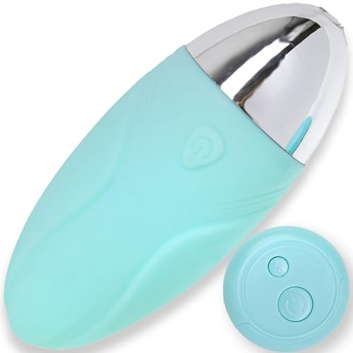 Vibrator mit Fernbedienung für Frauen 10 Vibrationsmodi Mini Vibration 8,5x3,5 cm Leise Vibro Ei Paarvibrator remote Vibro Eier klein ferngesteuert clitoride stimulator FOPS M76