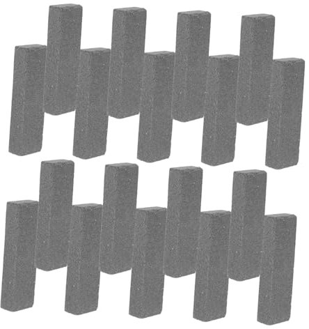 Uonlytech 20 Piedras De Afilar Para Pulir, Multiusos, De Mano, Para Exteriores, Pequeñas Amoladoras.