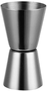 SparklWLeaf Lot de 2 shakers à Cocktail en Acier Inoxydable, doseur à Double Dose, doseur for Boissons alcoolisées, for Cuisine, Bar, fête, Outils de Bricolage pour Les Boissons(20-40)