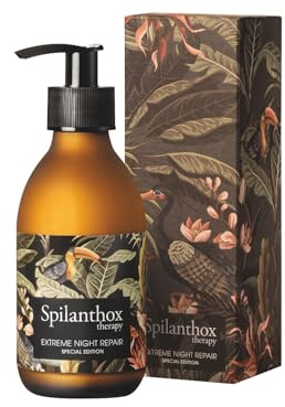 Spilanthox therapy - Extreme Night Repair Special Edition Jungle 200ml - Crema facial para reducir las arrugas - Cuidado facial antiedad - Spilantol, ácido hialurónico y zinc - Cosmética natural