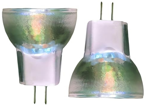 FNVMZ Halogen Spotlight Bulbs Mr-8 2Pcs Gz4 Bi-Pin Base 12V 5W 10W 20W 35W 12V 6V 30 Degrees Beam Angle Flood Lamp (12V-35W)