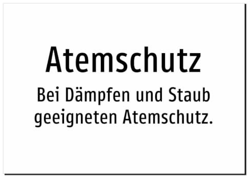 37739-DE-T-10 | Atemschutz - Bei Dämpfen und Staub geeigneten Atemschutz