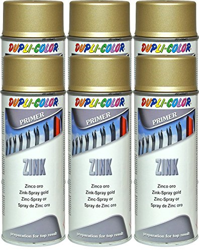DUPLI-COLOR Farbauswahl Lackspray Felgenspray Sprühfarbe Sprühdose Farbe Spraylack Zink 400ml