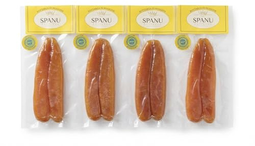 BOTTARGA di Muggine sardischen - Cabras Oristano Methode handwerklich 250 Gramm - 2 / 4 Stück Vakuum.