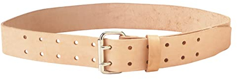 Custom Leathercraft CLC 9841 Leather Work Belt, 2 in. Wide, Tan