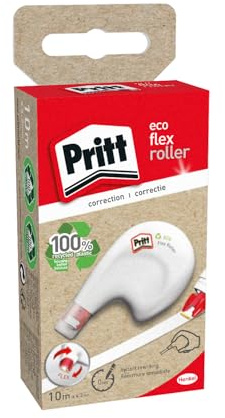 Pritt Super Anschluss 2120632 Korrekturroller Eco Flex, 10 m x 4.2 mm
