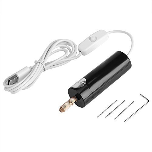 Mini trapano a mano mini Trapani elettrici portatives micro-perceuse portatile USB con 3 Bit DC 5 V