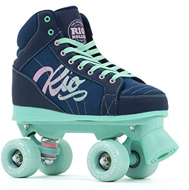 Rio Roller Lumina Inlineskates Quad Navy/Green