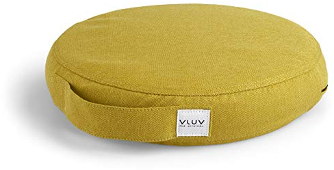 VLUV PIL&PED Balancekissen-Set 36cm; PIL: LEIV Mustard + PED Anthrazit