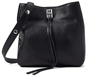 Rebecca Minkoff dam Darren axelväska, svart, Einheitsgröße