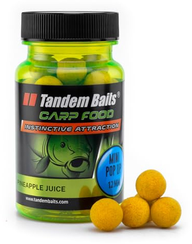Tandem Baits Karpfen Futter Angelfutter Pop Ups Boilies Zig Rig Chod Rig Hakenköder Carp Food Perfection Mini Pop-Up 12 mm 30 g