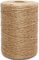 Abio Cuerda de yute de 2-3 mm, resistente al desgarro, 100 % yute natural, cordón decorativo, fibra natural, decoración, embalaje, hilo de cáñamo, cinta de yute, floristería (300 m, natural)