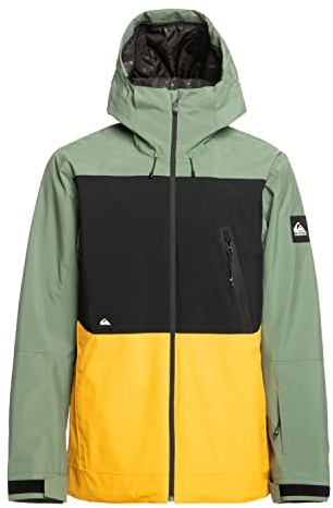 Quiksilver Sycamore - Funktionelle Schneejacke für Männer Grün