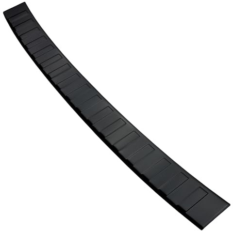 Aroba AR1181-BL Edelstahl Schwarz Black Chrome Ladekantenschutz kompatibel mit Volkswagen Touran 5T 2.Gen ab BJ. 9.2015> passgenau Abkantung Farbe Schwarz-Anthrazit