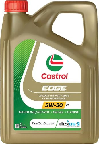 Castrol EDGE 5W-30 C3 Fullt Syntetisk Motorolja, 4L