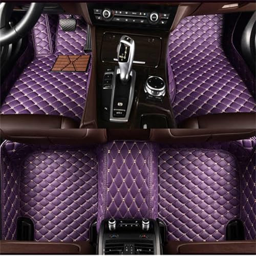 ZSYYDS Automatte für Peugeot 3008 2011 2012 2013,rutschfeste Auto FußMatten,Autoteppich passend,Wasserfest Autofußmatten-Set,G