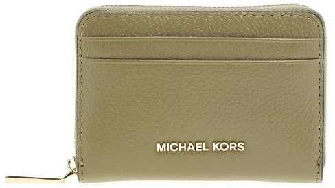 Michael Kors 32T4GJ6Z5L-367 SM ZA COIN CARD CASE Donna SAFARI GREEN Taglia TU