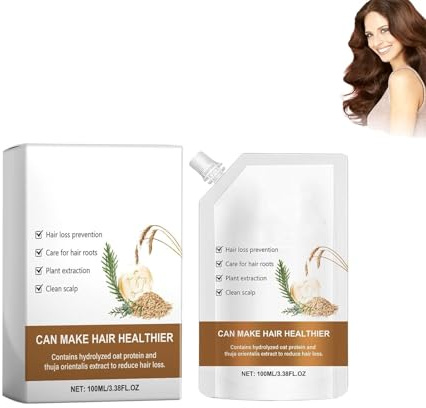 Tiefenreinigendes Shampoo mit tiefenreinigendem Shampoo und reparierendem Öl. Es pflegt trockenes, strapaziertes Haar intensiv, beruhigt die Kopfhaut und spendet Nährstoffe.